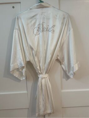 NWT Victorias Secret Bride Rhinestones Robe